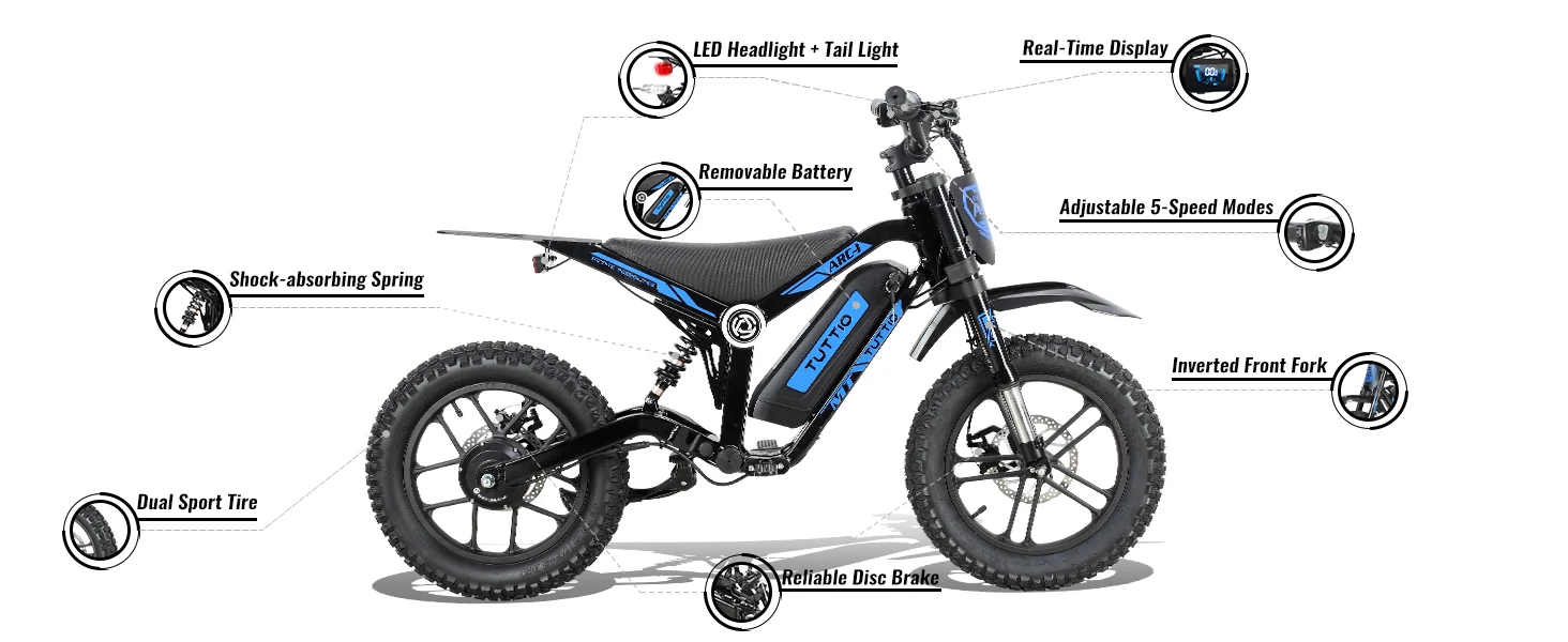 Tuttio ARC-I Kids Electric Bike